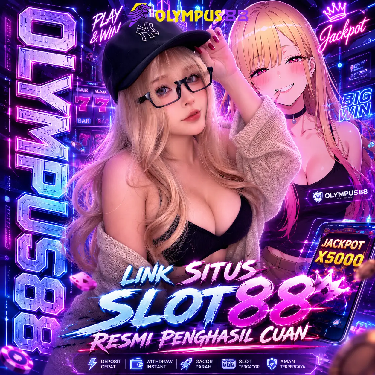 OLYMPUS88 : Link Akses Slot88 Resmi Portal Hujan Maxwin Eksklusif Hari Ini